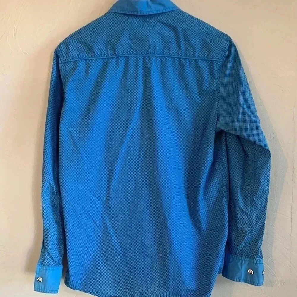 Vintage 80s button down - new wave! - Picture 3 of 6